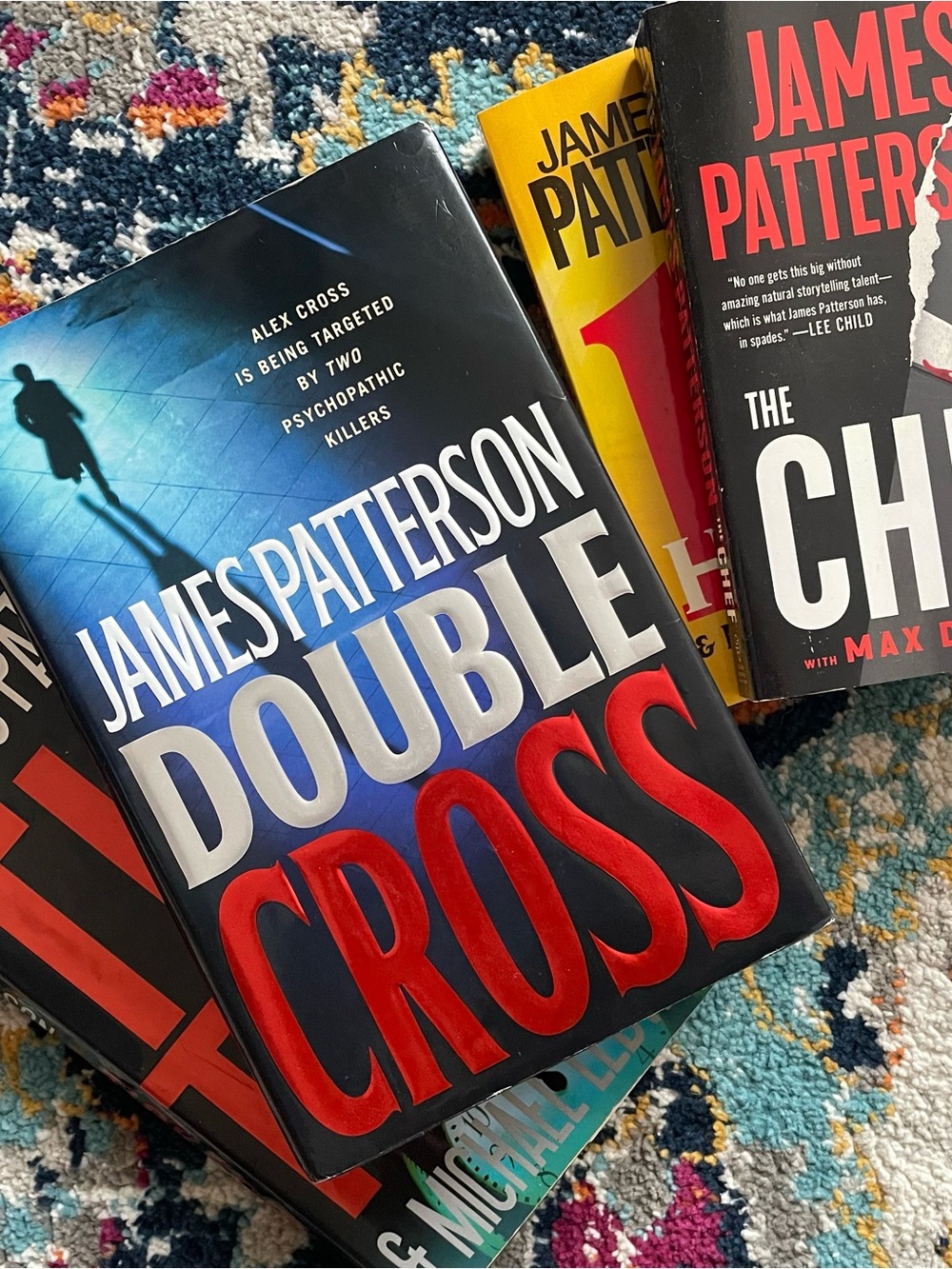 James Patterson Book Bundle of 4  Books- Mystery Suspense Book Bundle